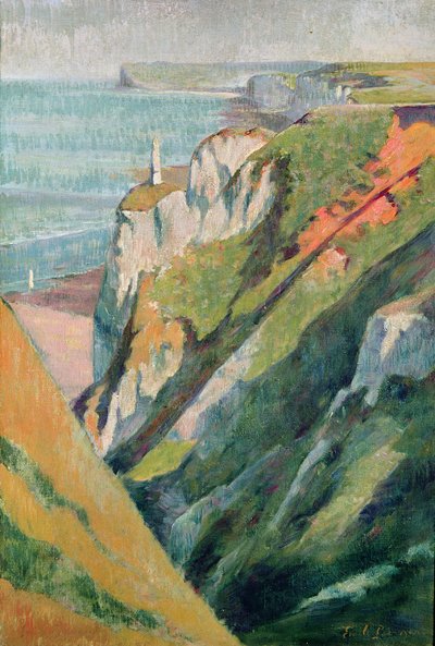 Cliffs and Sea by Emile Bernard